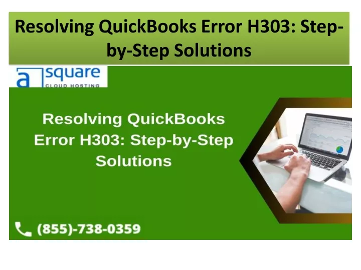 resolving quickbooks error h303 step by step