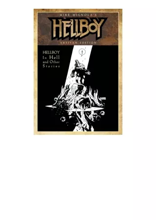 ✔️download⚡️ book (pdf) Mike Mignola s Hellboy In Hell and Other Stories Artisan