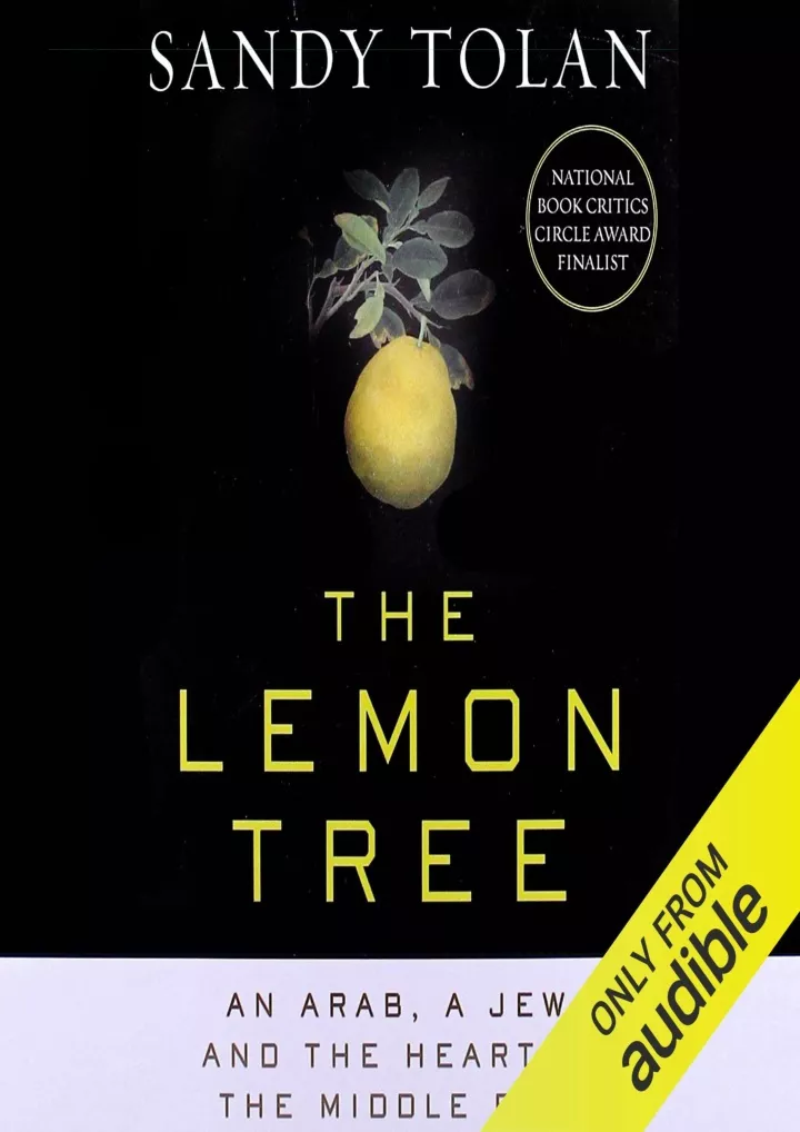 download book pdf the lemon tree download