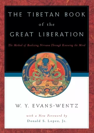 get [PDF] ❤Download⭐ The Tibetan Book of the Great Liberation