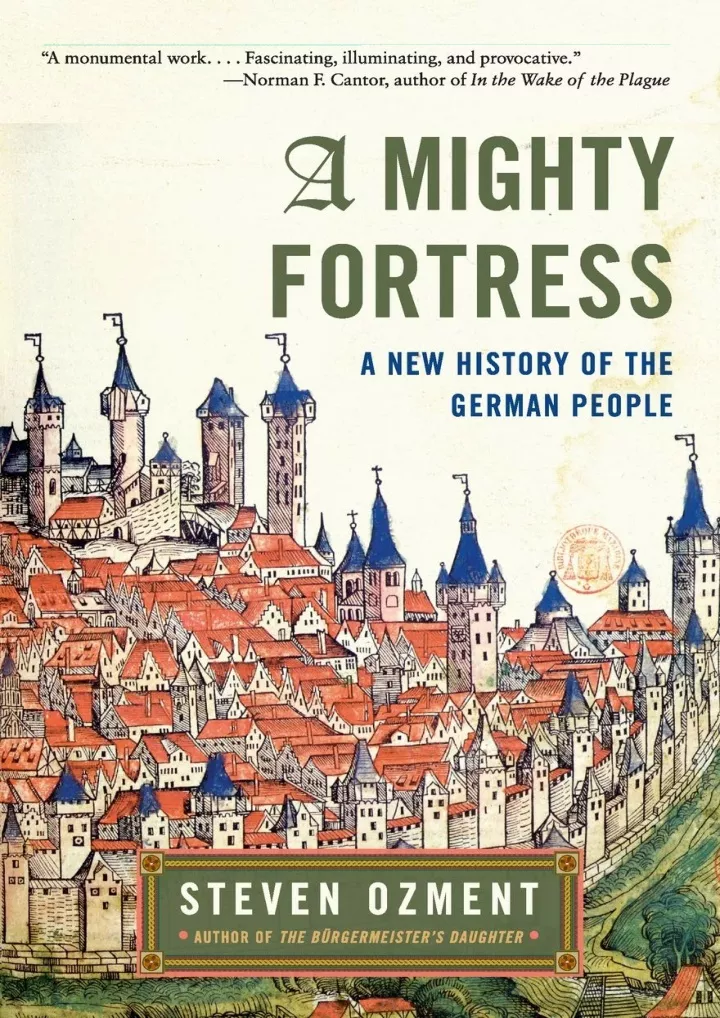 download pdf a mighty fortress a new history