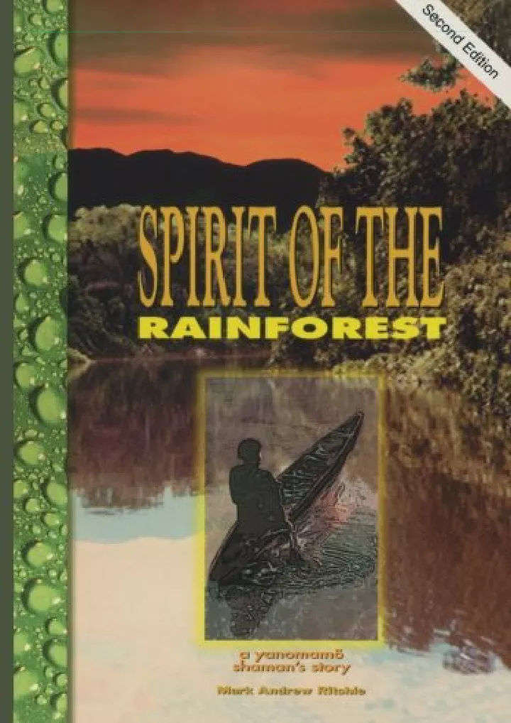 pdf read spirit of the rainforest a yanomamo