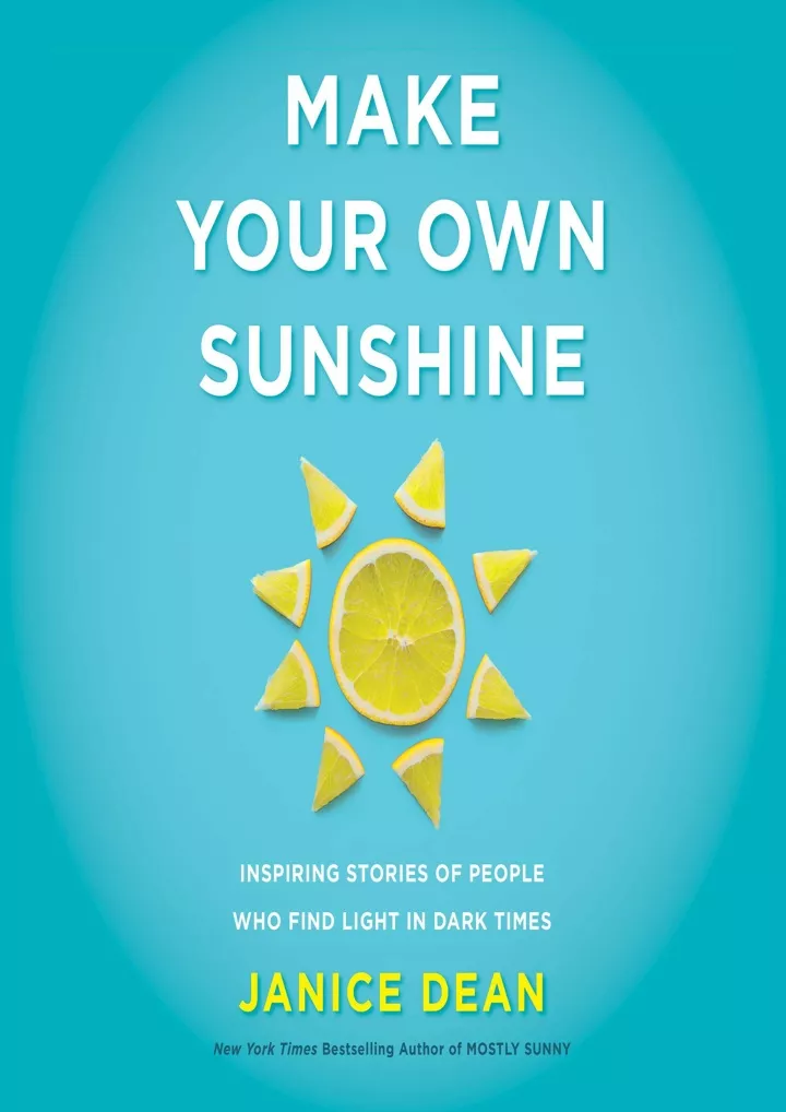 get pdf download make your own sunshine inspiring