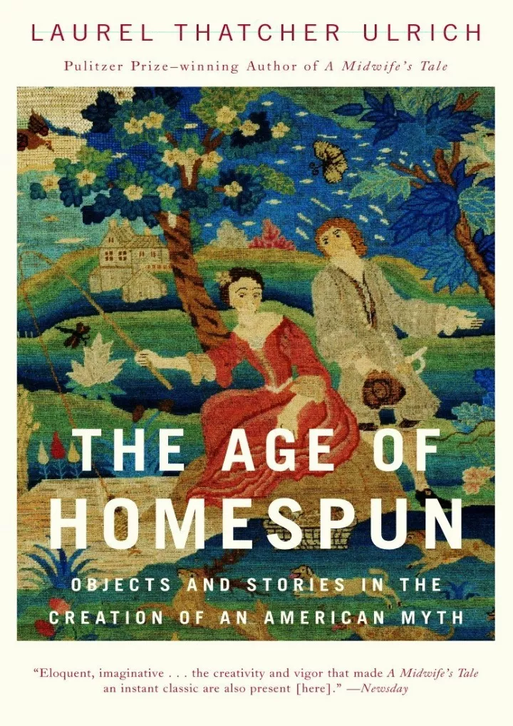 read download the age of homespun objects