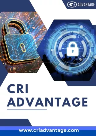 Cyber Risk Management - CRI Advantage