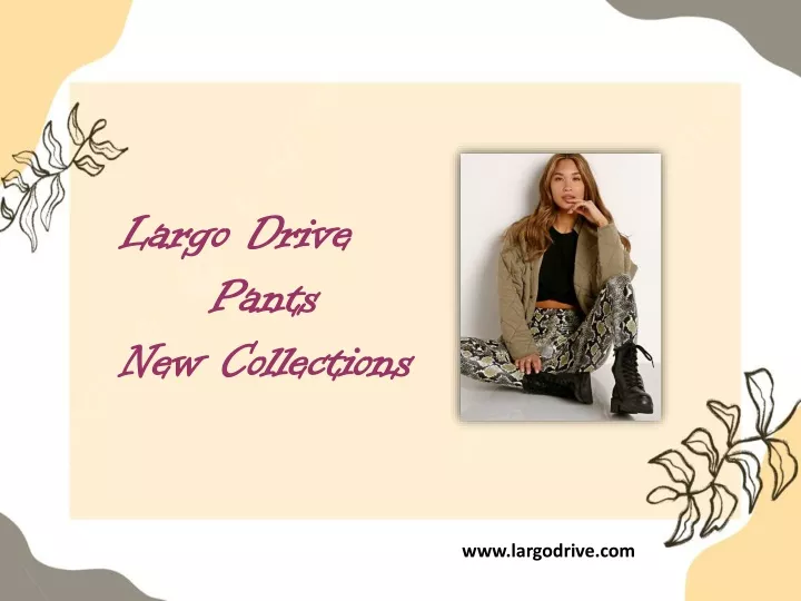 largo drive pants new collections