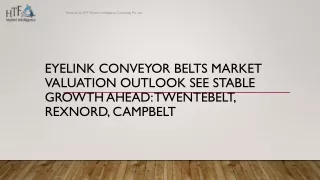 eyelink conveyor belts market valuation outlook see stable growth ahead twentebelt rexnord campbelt