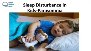 sleep disturbance in