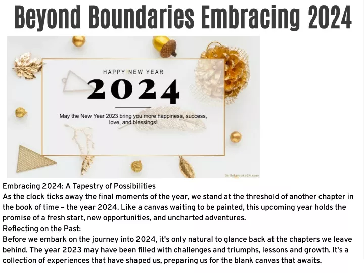 beyond boundaries embracing 2024