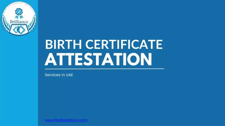 birth certificate