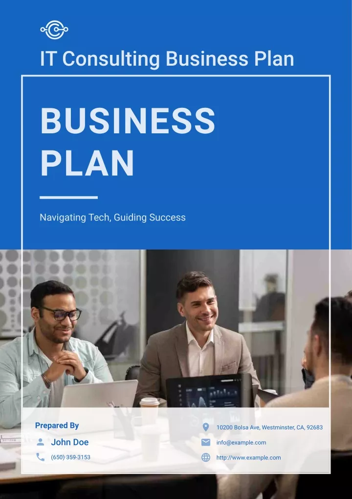 it consulting business plan
