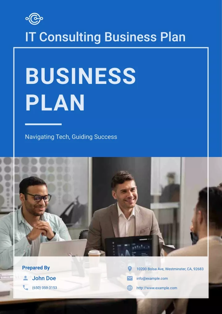 it consulting company business plan