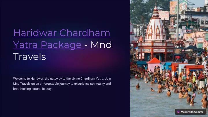 haridwar chardham yatra package mnd travels