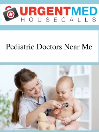 Pediatric Doctors Near Me