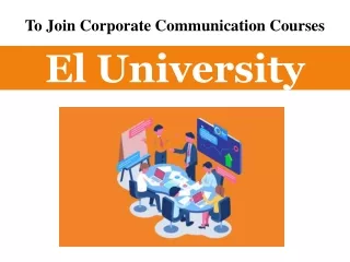 to join corporate communication courses