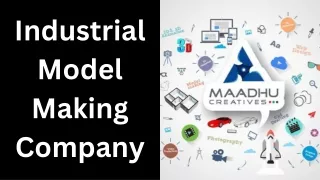 Leading Industrial Miniature Model Making Company in India by Maadhu Creatives