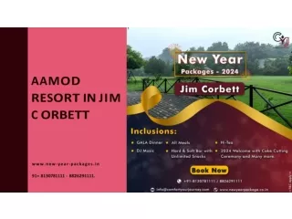 New Year Packages in Jim Corbett | Aamod Resort