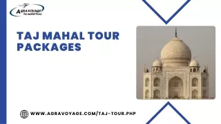 Taj Mahal tour Packages