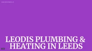 Commercial plumbers, Heating & Gas engineers _ Leodis Developments