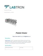 Platelet Shaker - slide 1