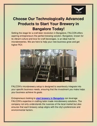 choose our technologically advanced products