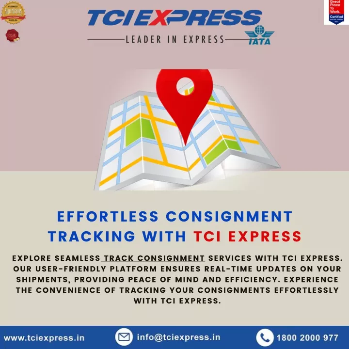 effortless consignment tracking with tci express
