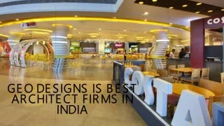 Best Architects Firms in India - GeoDesigns