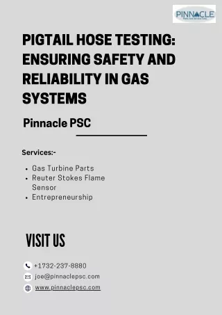 Secure Gas Systems: Expert Pigtail Hose Testing Services