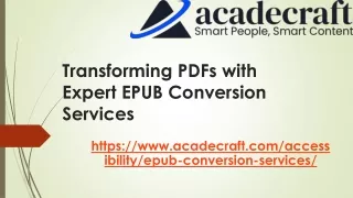 transforming pdfs with expert epub conversion services