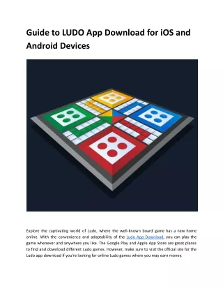 guide to ludo app download for ios and android