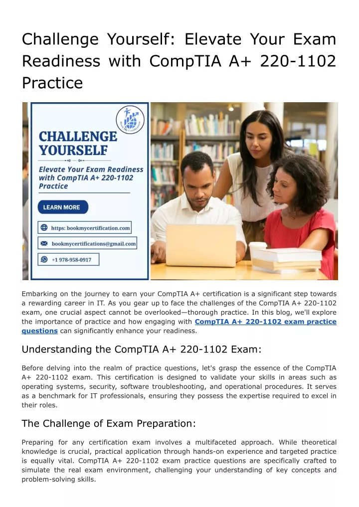 challenge yourself elevate your exam readiness