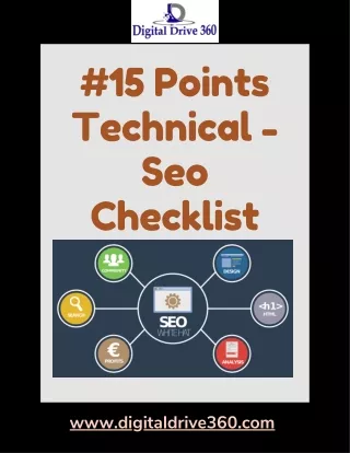 15 points technical seo checklist