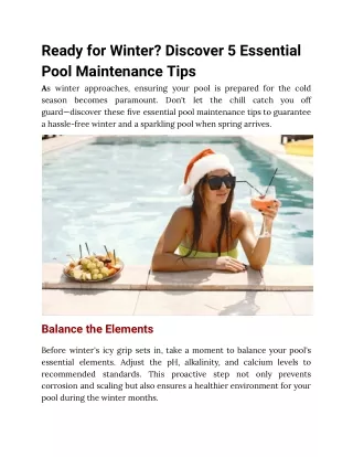 Ready for Winter_ Discover 5 Essential Pool Maintenance Tips!