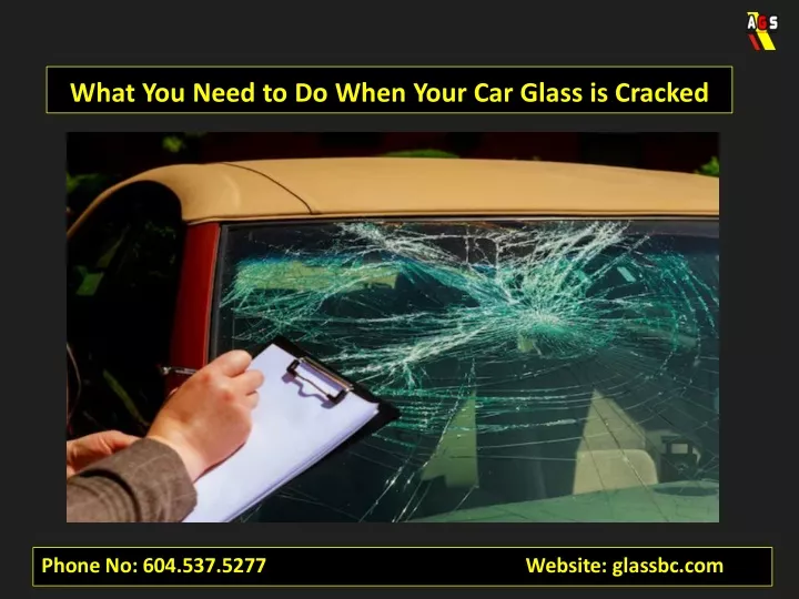 what you need to do when your car glass is cracked