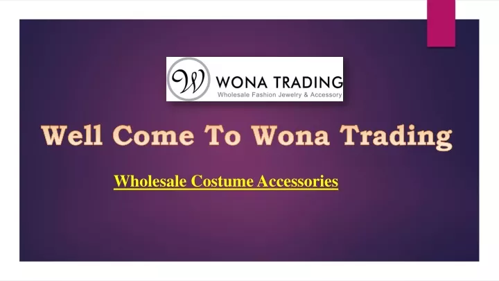 wholesale costume accessories