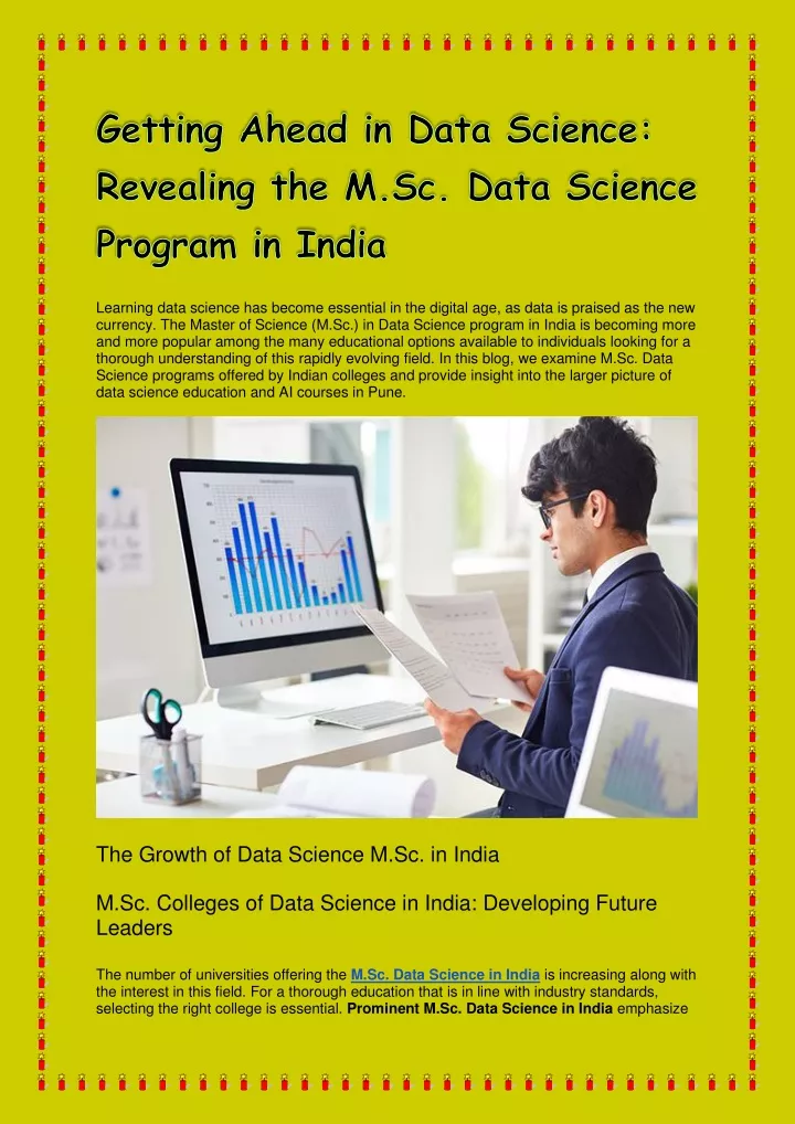 getting ahead in data science revealing