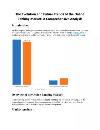 the evolution and future trends of the online