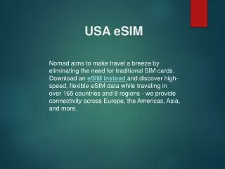 USA eSIM