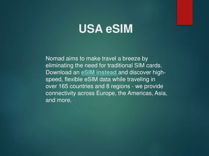 usa esim