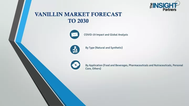 vanillin market forecast to 2030