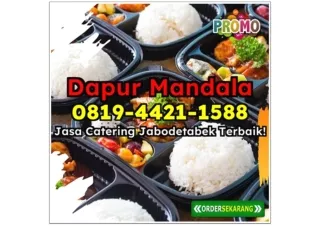 NIKMAT! CHAT 0819-4421-1588 Terima Jasa Catering Pernikahan Murah Depok Cilangkap