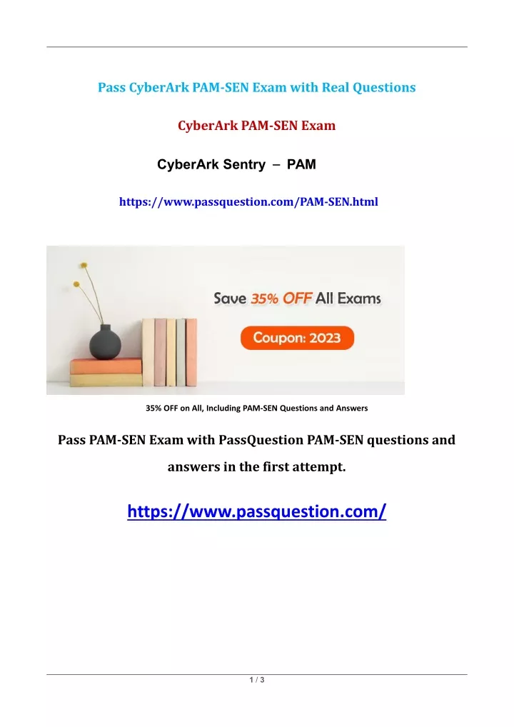 pass cyberark pam sen exam with real questions