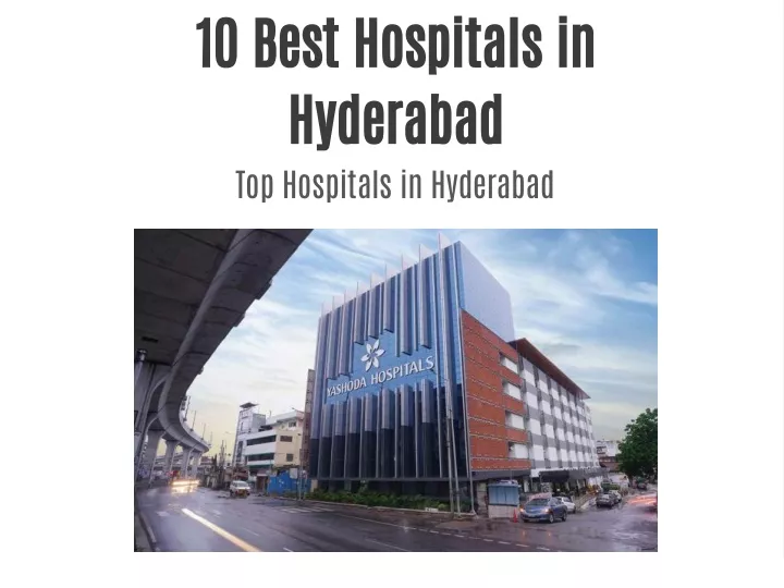 10 best hospitals in hyderabad top hospitals