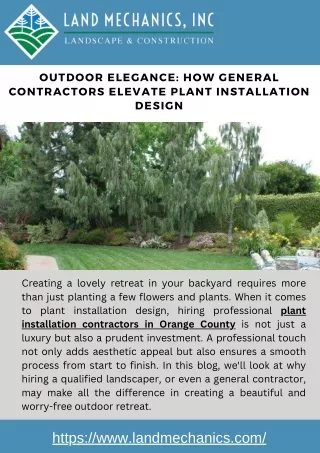 outdoor elegance how general contractors elevate