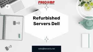 Refurbished Servers Dell