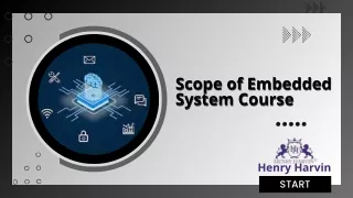 Scope of Embedded System Course