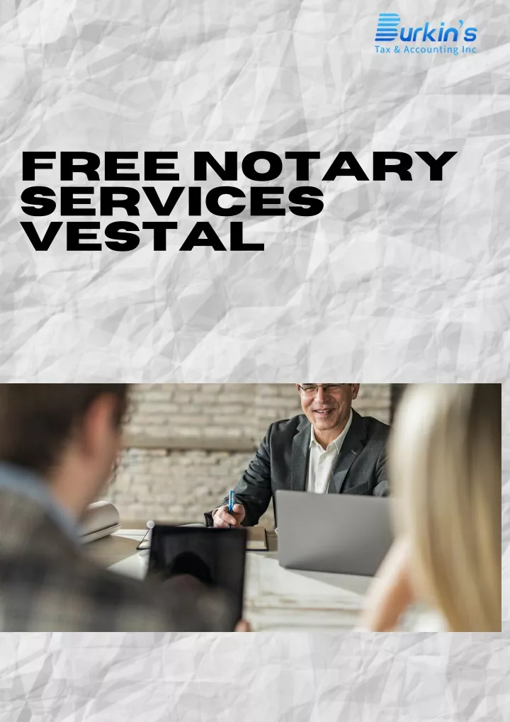 free notary services vestal