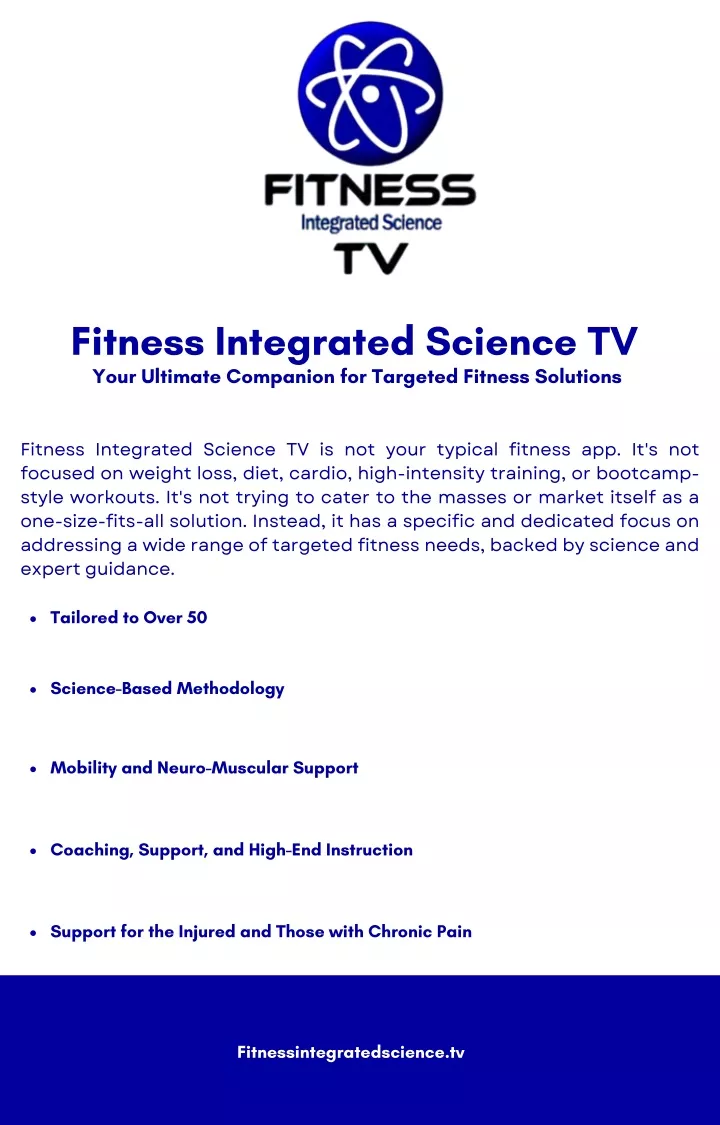 fitness integrated science tv your ultimate