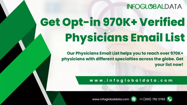 get opt in 970k verified physicians email list