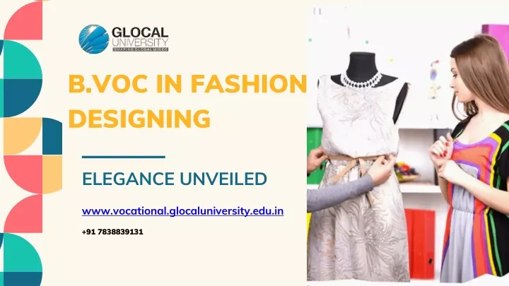 PPT - Elegance Unveiled: B.Voc In Fashion Designing PowerPoint ...